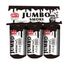 TARRA pyrotechnik DYMOVNICA - JUMBO SMOKE - ČIERNA - 3ks s trhacou poistkou