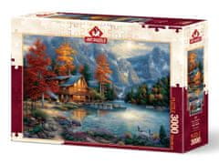 Art puzzle Puzzle Jesenné zrkadlenie 3000 dielikov