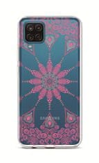 TopQ Kryt Samsung A12 silikón Pink Mandala 55826