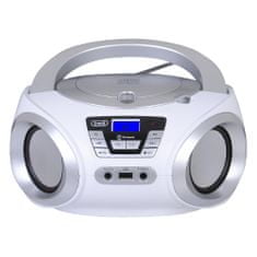 Trevi Prehrávač , CMP 544 WH, prenosný, CD/MP3, CD-RW, FM s RDS, LCD displej, 230 V/4xC