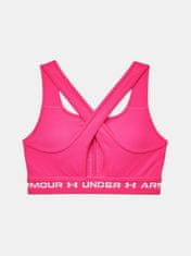 Under Armour Podprsenka UA Crossback Mid Bra-PNK XS