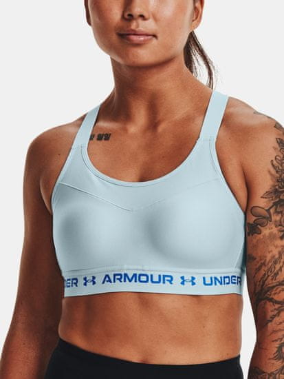 Under Armour Podprsenka Armour High Crossback Bra-BLU