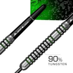 Mission Šípky Steel Martin Lukeman - Black & Green - 25g