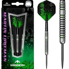 Mission Šípky Steel Martin Lukeman - Black & Green - 25g