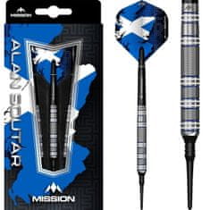 Mission Šípky Alan Soutar - Blue & White - 22g