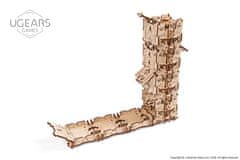 UGEARS 3D puzzle Dice Tower - Modulárna veža na kocky