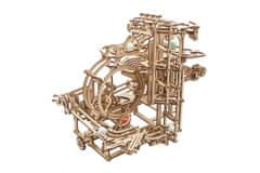 UGEARS 3D puzzle Stupňovitý kladkostroj Marble Run