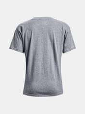 Under Armour Tričko Live Woven Pocket Tee-GRY M