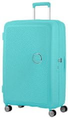 American Tourister Cestovný kufor na štyroch kolieskach SOUNDBOX SPINNER 77 EXP Poolside Blue