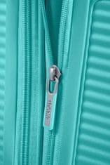 American Tourister Cestovný kufor na štyroch kolieskach Soundbox SPINNER 67/24 EXP TSA Poolside Blue