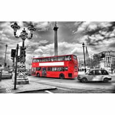 Retro Cedule Ceduľa Old London Bus