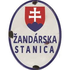 Retro Cedule Ceduľa Žandárska Stanica
