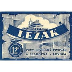 Retro Cedule Ceduľa Ležák– Prvý Levočský Pivovar a Sladovňa – Levoča