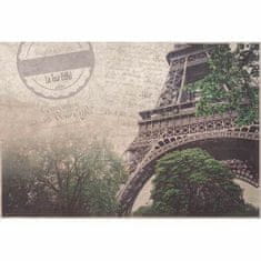 Retro Cedule Ceduľa Paríž - Eiffel Tower