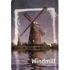 Retro Cedule Ceduľa Netherlands - Windmill 3