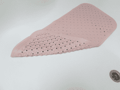 protismyku Protišmyková podložka do vane 76 x 34 cm - Ružová