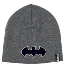 Chlapčenská čiapka Batman symbol 52 cm Sivá