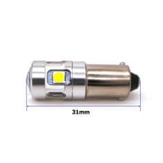 motoLEDy T4W LED žiarovka BA9S 12-24V CANBUS biela 500lm