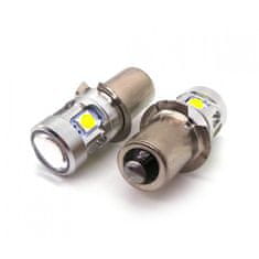motoLEDy LED žiarovka PX13.5, P13, P13.5s 4,5 V pre baterky 500lm