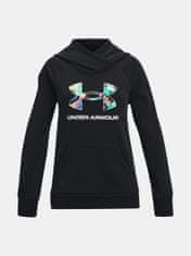 Under Armour Mikina Rival Logo Hoodie-BLK S