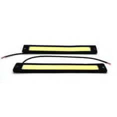 motoLEDy flexibilné denné svetlá DRL COB LED 25W Nové 2x 1000lm 2ks