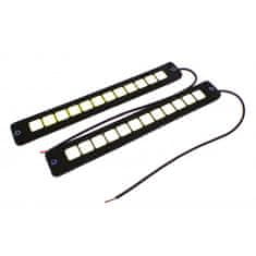 motoLEDy flexibilné denné svetlá DRL COB LED 25W Nové 2x 1000lm 2ks