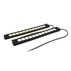 motoLEDy flexibilné denné svetlá DRL COB LED 25W Nové 2x 1000lm 2ks