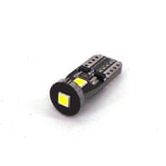 motoLEDy W5W LED žiarovka T10 12V-18V CANBUS 240lm Biela