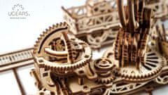 UGEARS 3D puzzle Rail Mounted Manipulator - Manipulátor nákladu na koľajnici