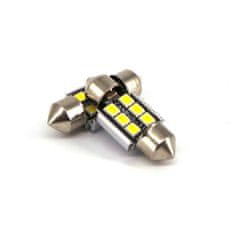 motoLEDy C5W, C3W LED SV8.5 12-24V CANBUS 31mm 220lm biela