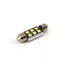 motoLEDy C5W LED SV8.5 12-24V CANBUS 36mm 220lm biela