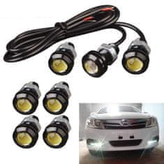 motoLEDy LED DRL svetlá denné svetlo 12V 2 ks 80lm