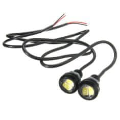 motoLEDy LED DRL svetlá denné svetlo 12V 2 ks 80lm