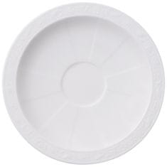 Villeroy & Boch Espresso podšálka z kolekcie WHITE PEARL