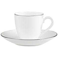 Villeroy & Boch Espresso šálka s tanierikom z kolekcie ANMUT PLATINUM