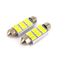 motoLEDy C10W LED žiarovka SV8.5 12V CANBUS 39mm Biela 360lm