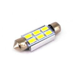 motoLEDy C10W LED žiarovka SV8.5 12V CANBUS 39mm Biela 240lm