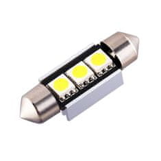 motoLEDy C10W LED žiarovka SV8.5 12V CANBUS 39mm teplá biela 75lm