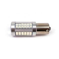 motoLEDy PY21W LED žiarovka BAU15S 12-24V 1000lm CANBUS smer USA oranžová