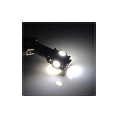 motoLEDy W5W LED žiarovka T10 12V 120lm CANBUS čistá biela