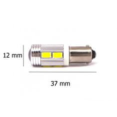 motoLEDy T4W LED žiarovka BA9S 12V CANBUS 400lm biela