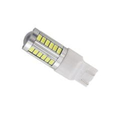 motoLEDy W21/5W LED žiarovka 7443 12V-24V 1300lm CANBUS biela