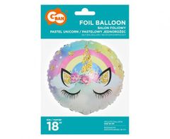 Balón fóliový Jednorožec - UNICORN - 45 cm