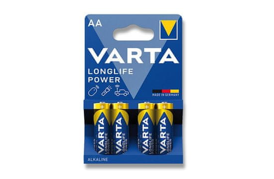 CoolCeny Batérie Varta AA – Longlife Power - blistr 4ks