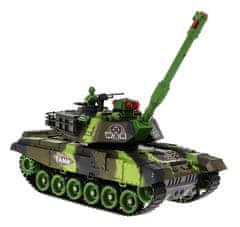 Mamido Tank na diaľkové ovládanie R / C 1:18 zelený