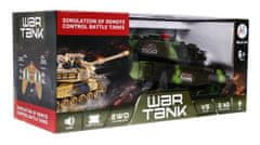 Mamido Tank na diaľkové ovládanie R / C 1:18 zelený