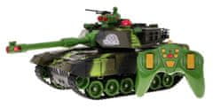 Mamido Tank na diaľkové ovládanie R / C 1:18 zelený