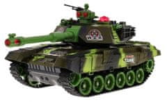 Mamido Tank na diaľkové ovládanie R / C 1:18 zelený