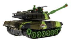 Mamido Tank na diaľkové ovládanie R / C 1:18 zelený