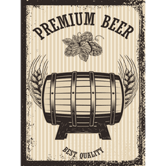 Retro Cedule Ceduľa Premium Beer - Best Quality